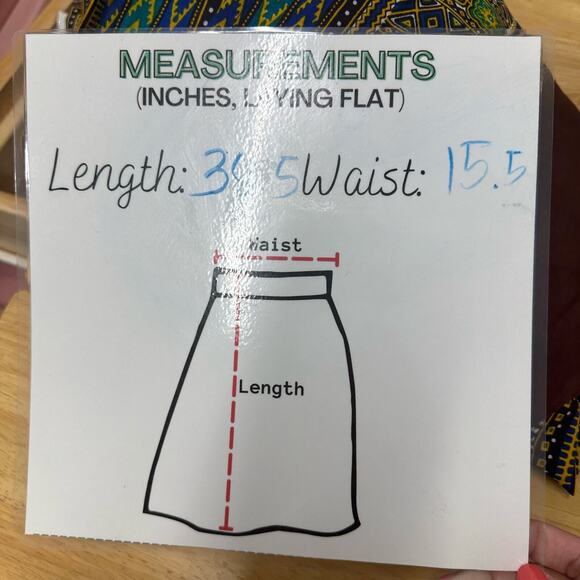 Rainbow Maxi Skirt Women’s One Size Bohemian Lagenlook Multicolored Cotton - Picture 5 of 9